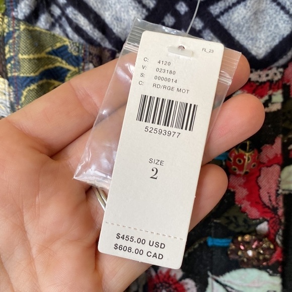 Nwt Anthropologie Byron Lars boho skirt - Picture 5 of 13